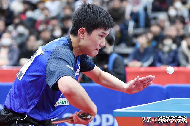 决胜局11-9险胜！宇田幸矢4-3张本智和，夺得日本全锦赛男单冠军