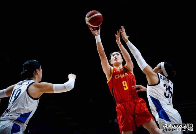 女篮奥预赛-中国40分优势狂胜韩国 三战全胜完美收官